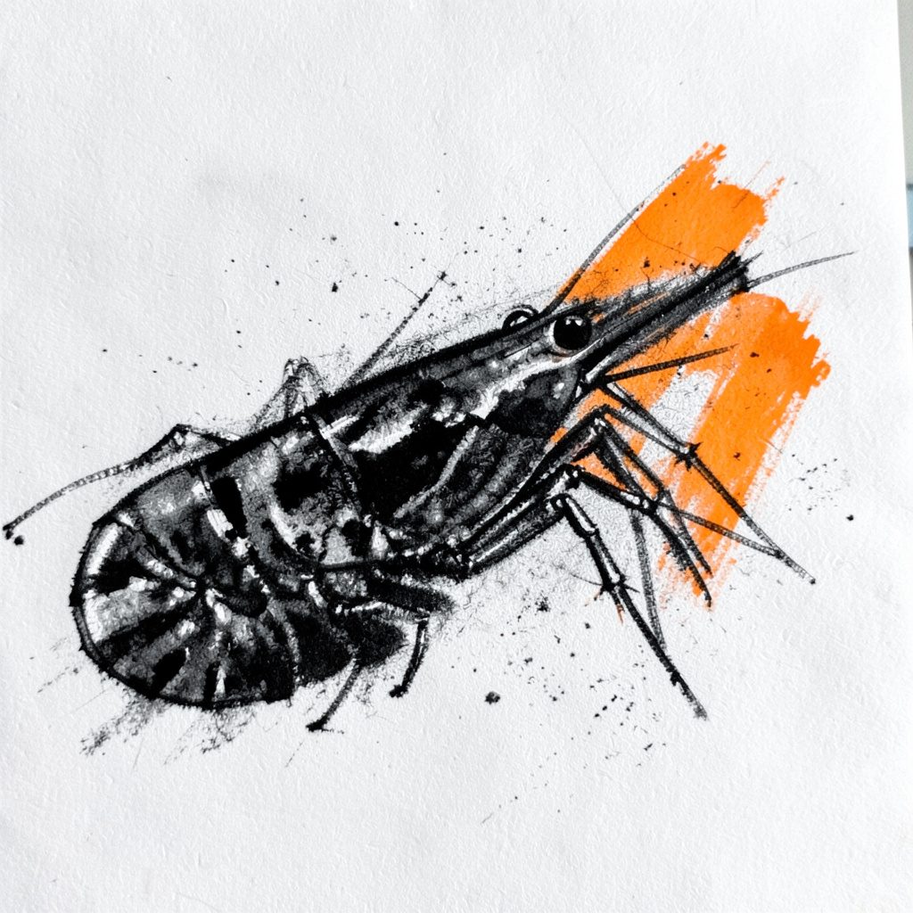 Dibujo al carboncillo de una pantalla de cine con cortinas laterales, trazos sueltos y expresivos, grises y negros profundos